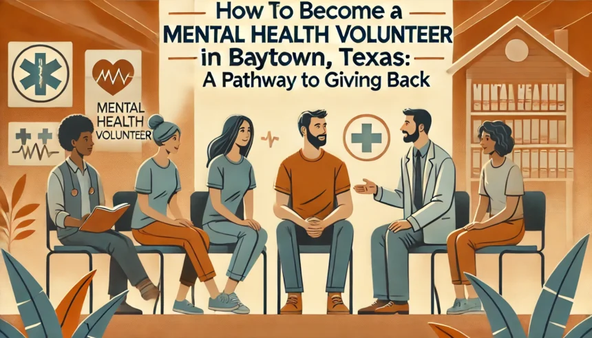 how to become a mental health volunteer in baytown texas